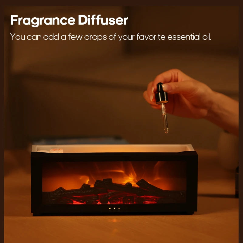 Colorful Flame Fireplace Diffuser