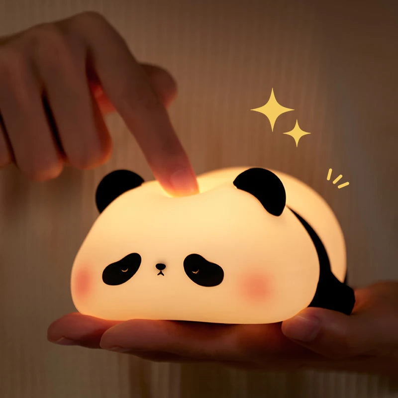 Cute Panda Night Light (USB Rechargeable)